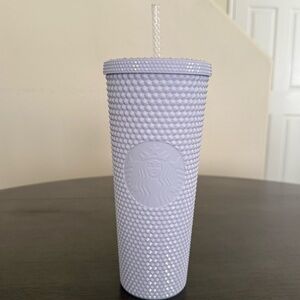 STARBUCKS - Tumbler cup with straw 24 oz
